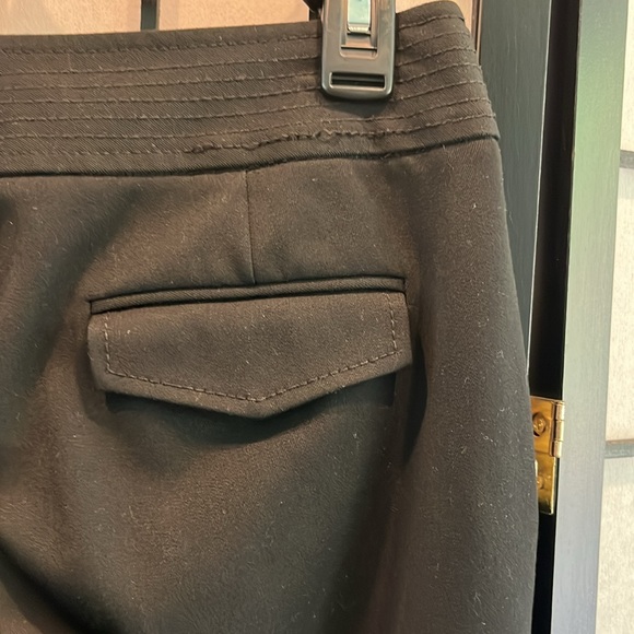 ANN TAYLOR LINDSAY work slacks size 2 long GUC thick - Picture 3 of 10